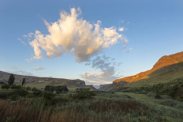 Chmury Dzień Południowej Afryki — Zdjęcie stockowe