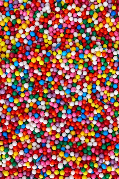 Fondo brillante colorido, bolas multicolores. Dulce bonito fondo caramelo . — Foto de Stock