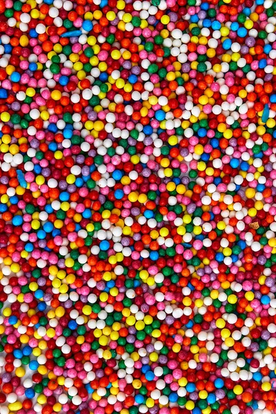Fondo brillante colorido, bolas multicolores. Dulce bonito fondo caramelo . — Foto de Stock