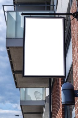 Hazır sokak modeli. Reklamınız için ilan panosu.