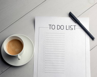 Unutulamayacak önemli ve gerekli şeylerin bir listesi.