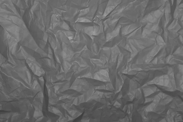 Černobílé Bezbarvé Vrásčité Papírové Textury Reliéfní Pozadí — Stock fotografie