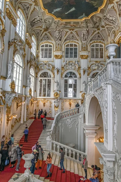 Petersburg Russia February 2020 Main Hall Largest Foresters March Winter — Stock Photo, Image