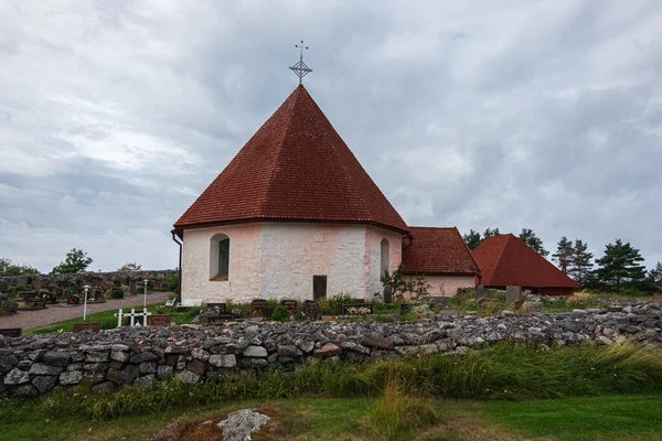 Φινλανδία Νήσοι Άλαντ Κόκαρ Αύγουστος 2019 Μεγαλύτερο Και Παλαιότερο Νεκροταφείο — Φωτογραφία Αρχείου