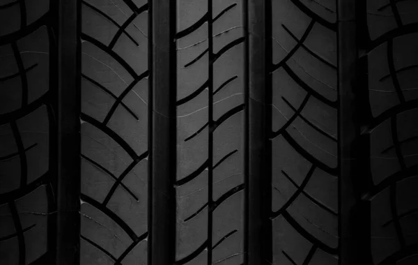 detail of a new tire texture. - background.