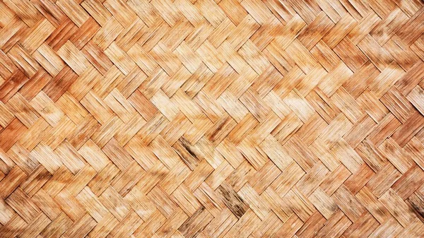 Classic Woven Bamboo Texture — Stock Photo, Image