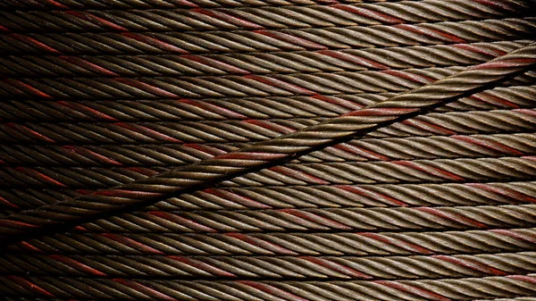 钢丝绳图案 — 图库照片