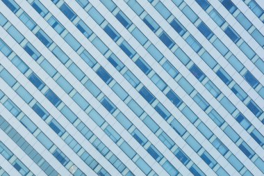 Modern binadaki cam pencere deseni