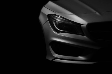 Araba farları - ışık ve gölge