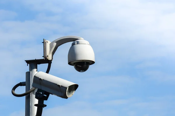Beveiliging Cctv Camera Voor Transport — Stockfoto