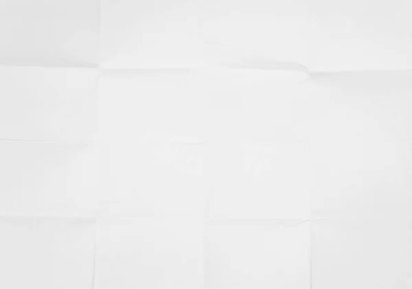 Foglio Bianco Carta Piegato — Foto Stock
