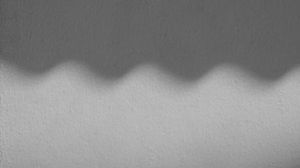 Sombra Abstrata Telhado Parede Concreto Branca — Fotografia de Stock
