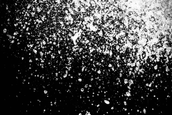 Брызги Воды Черном — стоковое фото