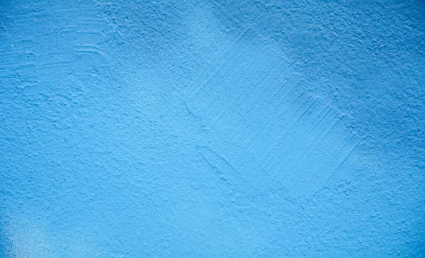 Blå Cement Vägg Konsistens Närbild — Stockfoto
