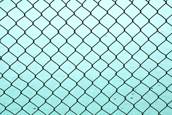 Çelik Tel Örgü Çit Çelik Tel Örgüsü — Stok fotoğraf