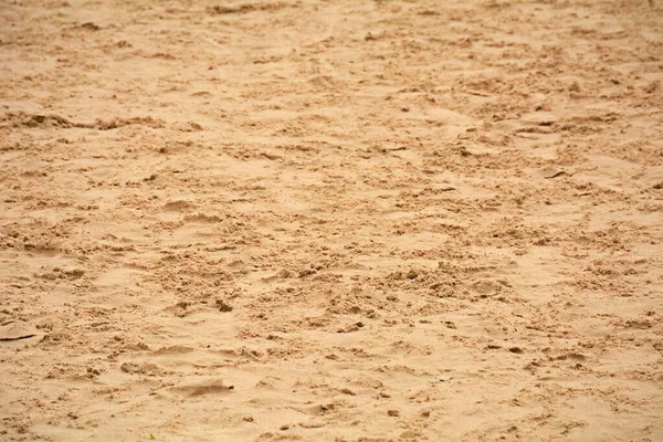 Closeup Sand Pattern Beach Summer — Stock Photo, Image