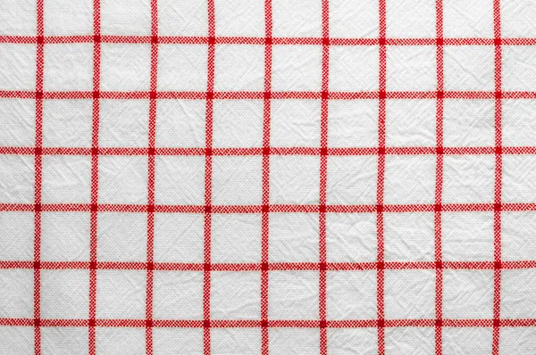 red and white patterns scottish fabric background.