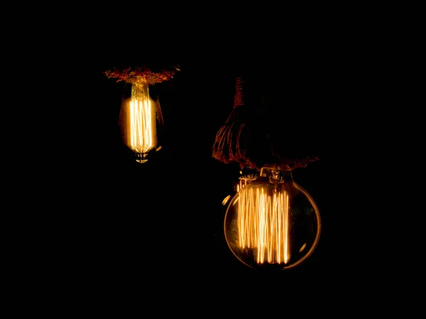 Lámpara Antigua Noche —  Fotos de Stock