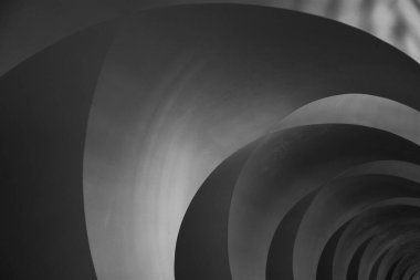 sanat ve mimari tavan tasarımı - modern eğri deseni