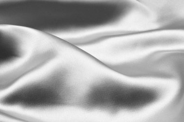 Gümüş dalgalı İpek arkaplan dokusu