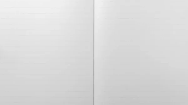 Biały Arkusz Notatnika Tło Papierowe — Zdjęcie stockowe