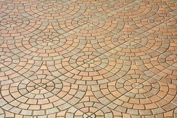 Pattern Paving Tiles Ceramic Brick Floor Background — Stock Photo, Image