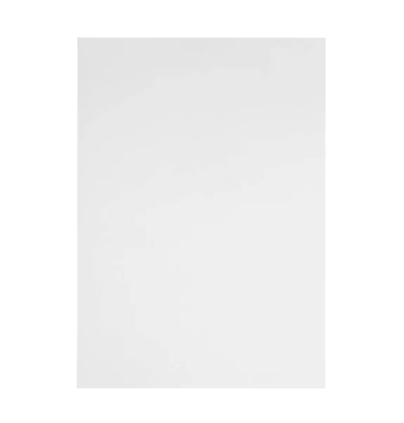 Papier Blanc Isolé Sur Fond Blanc Images De Stock Libres De Droits