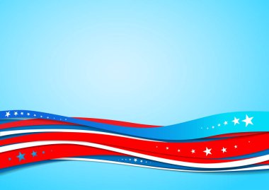 Temmuz Dördüncü tasarım öğeleri. Bağımsızlık günü kartı. Ulusal Amerikan dekor. Tasarım afiş, Bilet, broşür, kart, poster için şablon ve benzeri tatil.