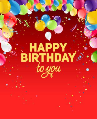 Kırmızı mutlu kart