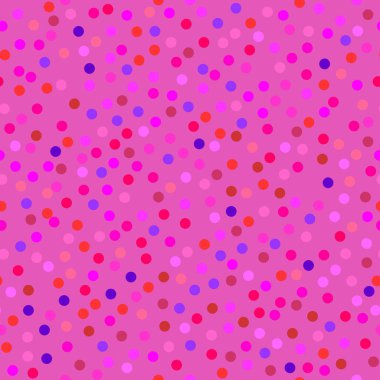 Sorunsuz nokta renkli desen