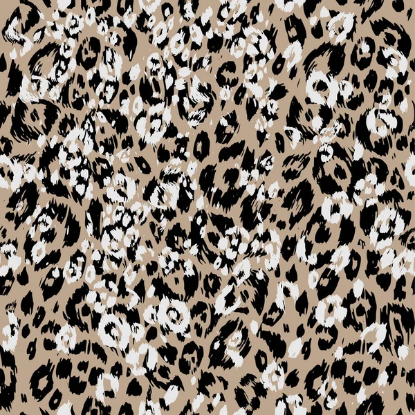 Leoparden strukturierte Haut — Stockvektor
