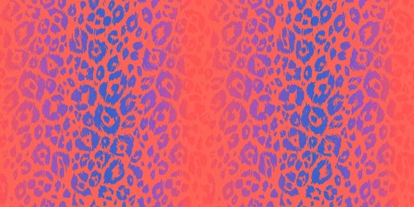 Современный Неоновый Многоцветный Текстурированный Фон Текстурированная Кожа Животного Цвет Кораллов — стоковый вектор