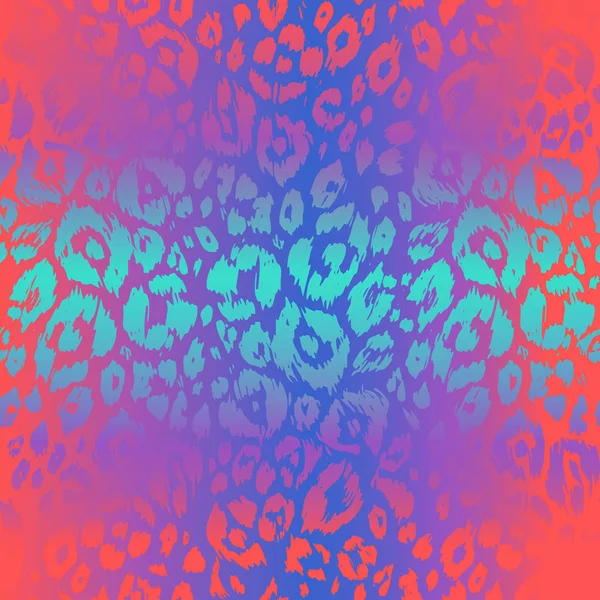 Modern neon multicolored textured illusions. Abstract animal skin. Bright color seamless pattern.