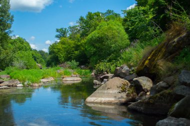 Nehir ormanda kayboldu