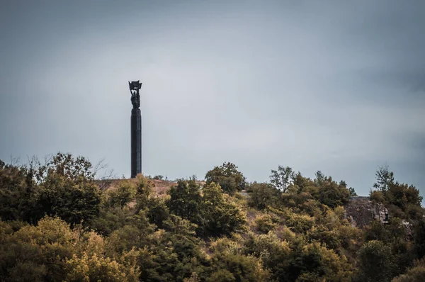 Monument av berömmelse i Zhytomyr — Stockfoto