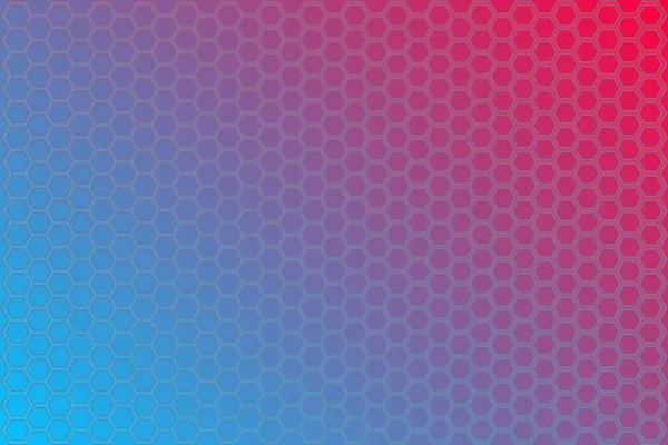 Mavi ve kırmızı renklerde gradyan arkaplanının vektör çizimi