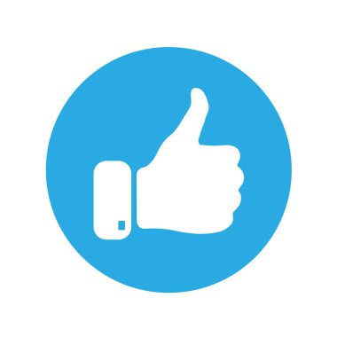 Sosyal iletişim uygulaması için simgeyi parmakla