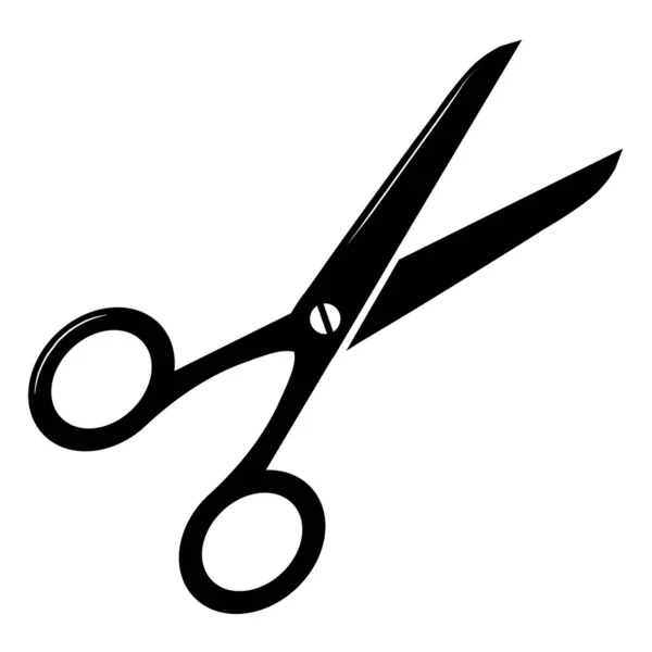 Scissors Icon Logo Isolated Sign Symbol Vector Illustration — Stock Vector