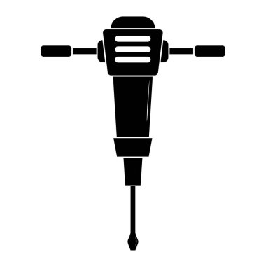 Madencilik çekiç matkap ikonu taşıyıcısı