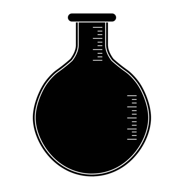 Прозрачный Значок Пробирки Дизайн Пробирки Science — стоковый вектор