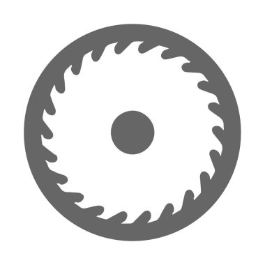 Circular saw simple icon From Working tools clipart