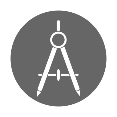 Web sitesi, tasarım, logo, uygulama, UI için modada pusula simgesi