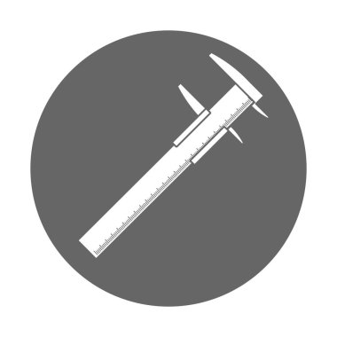 Kaliplerin basit illüstrasyonu İş araçları kavramı