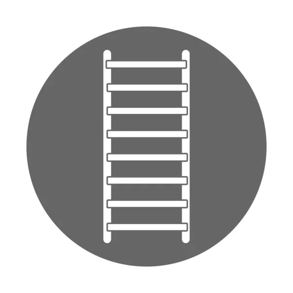 Ilustración Simple Escalera Concepto Herramientas Trabajo — Archivo Imágenes Vectoriales