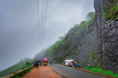 Vagamon Hills istasyonunda bir görünüm noktası