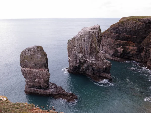 Stack Rocks Pembrokeshire September 2018 — Stock Photo, Image