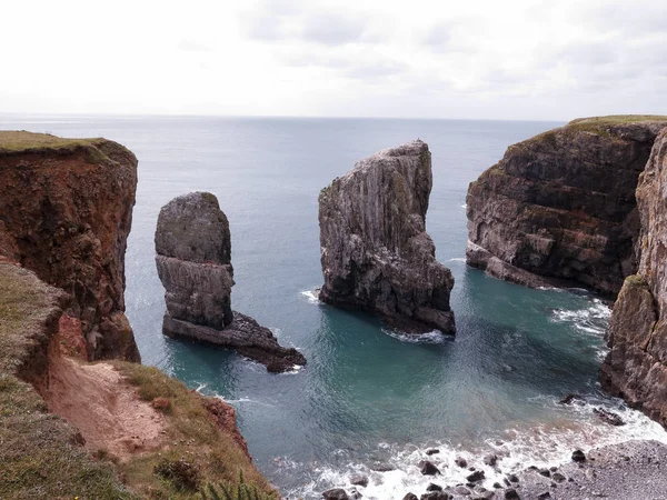 Stack Rocks Pembrokeshire September 2018 — Stock Photo, Image