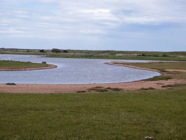 Kilnsea våt Marks naturreservat — Stockfoto