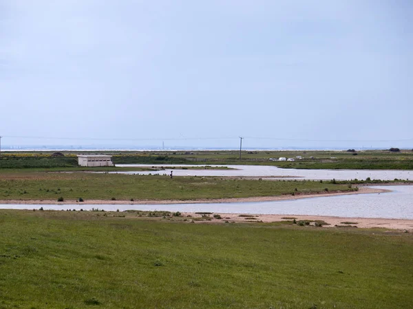 Kilnsea våt Marks naturreservat — Stockfoto