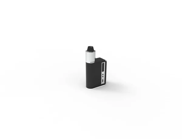 3D рендеринг электронной сигареты на белом фоне — стоковое фото